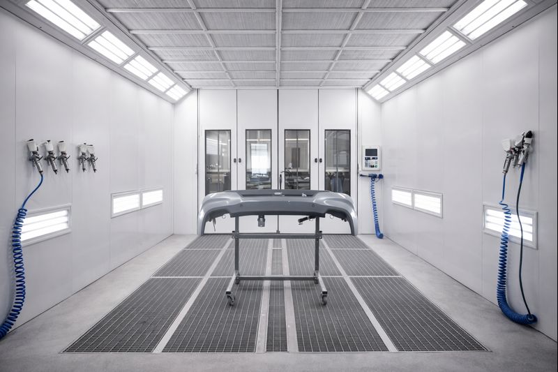 Spray rooms